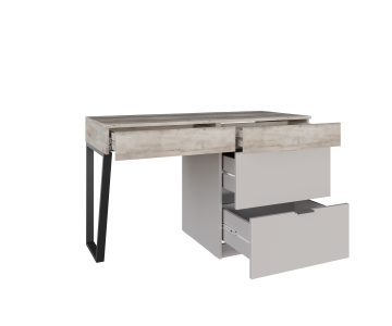 Стол письменный Токио с тумбой и ящиками