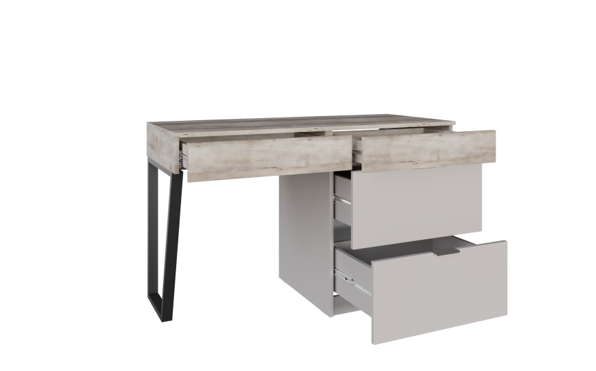 Стол письменный Токио с тумбой и ящиками