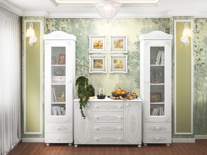 Пенал открытый Ассоль АС-03 Белый