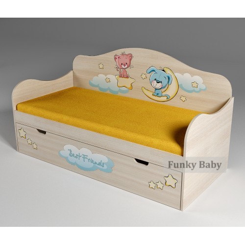 Детская кровать "Лучшие друзья"