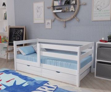 Кровать софа Эко Балу с высоким бортиком