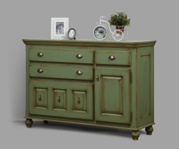 Комод Бьёрт  на круглых ножках 1-49