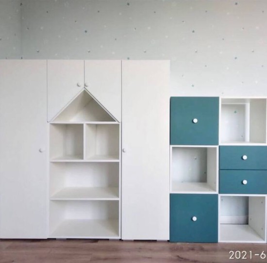 Стеллаж Кубик В2