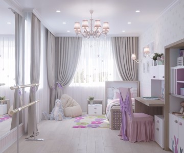 Комната №1 MIX BUNNY розовый 