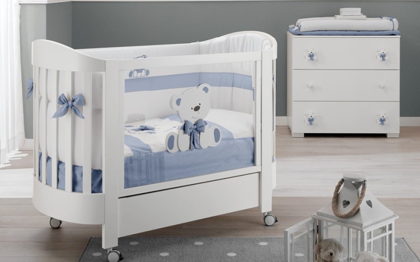 Кроватка Erbesi Tato (Тато) овальная