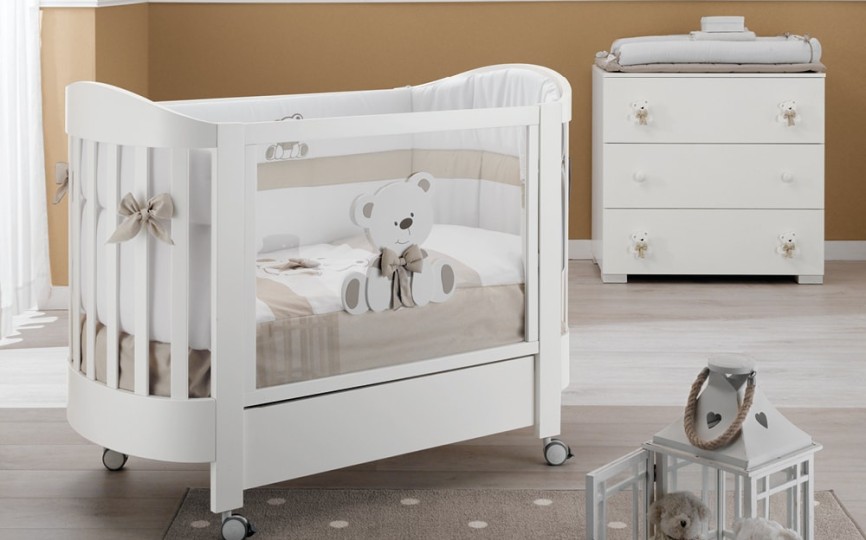 Кроватка Erbesi Tato (Тато) овальная