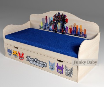 Детская кровать для мальчика "Трансформеры" Детская кровать для мальчика "Трансформеры"