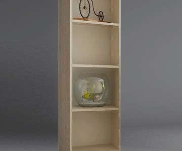 Стеллаж узкий 13/71 СВ Фанки Кидз.