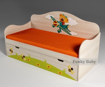 Детская кровать для мальчика "Самолет" Детская кровать для мальчика "Самолет"