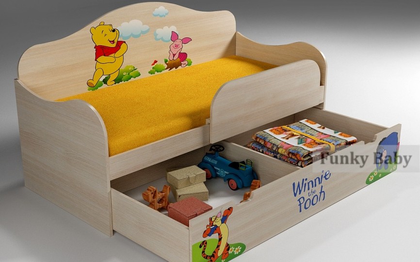 Детская кровать для мальчика "Самолет"