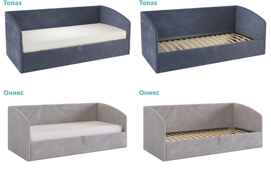 Кровать Софа с подъемным механизмом Квест 