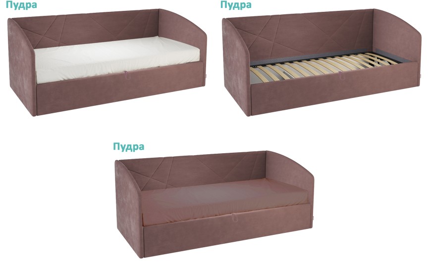 Кровать Софа с подъемным механизмом Квест 