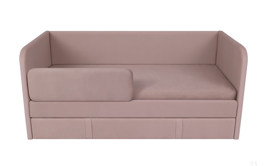 Кровать "Бимбо" 170 с дополнительным спальным местом ткань Velutto 