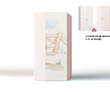 Шкаф угловой "Bears" 