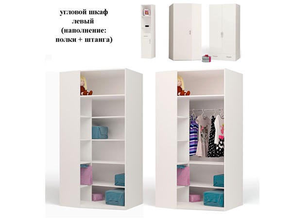 Шкаф угловой "Bears" 