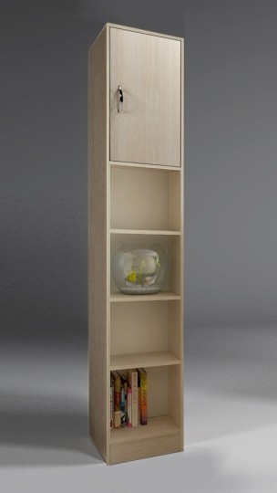 Стеллаж с дверью 13/71СВ + 13/72СВ Фанки Кидз.