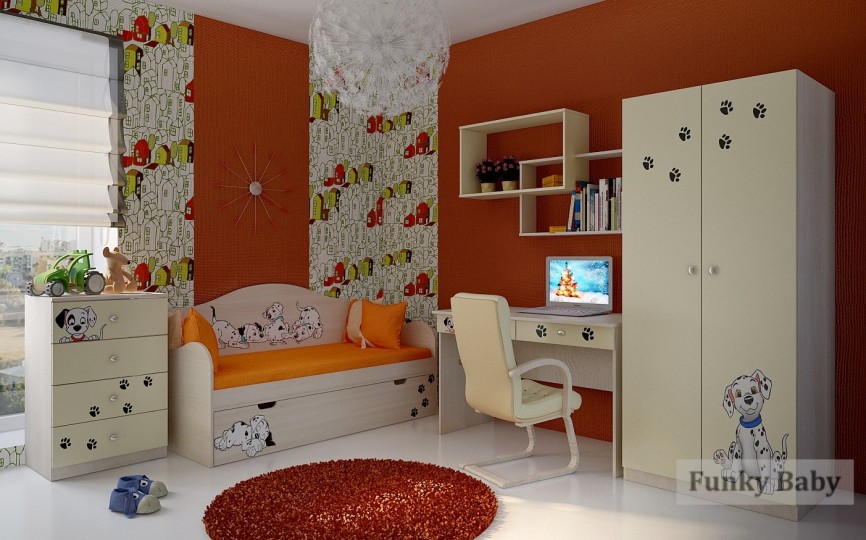 Детская кровать "Монстрики"