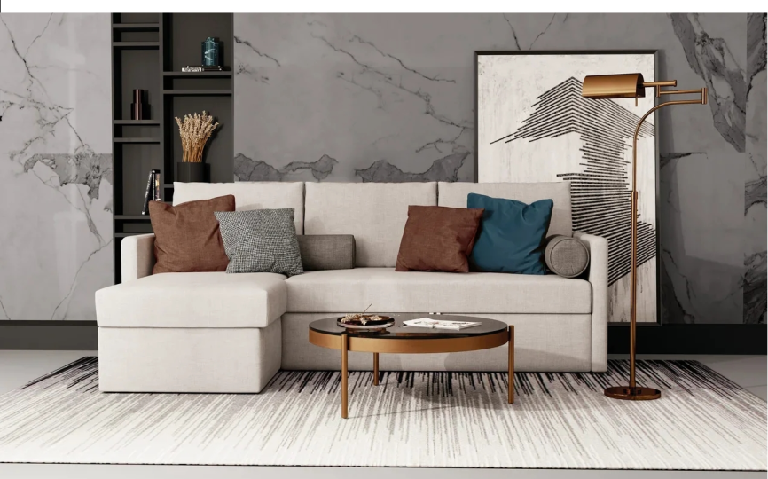 Диван угловой Oxford (боковины прямые)