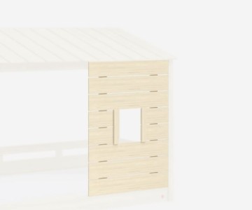 Боковое окно к кровати-домику с крышей Montes Baby Natural Боковое окно к кровати-домику с крышей Montes Baby Natural