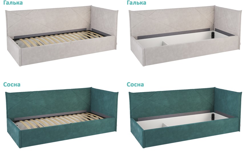 Кровать Тахта с подъемным механизмом Квест