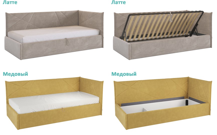 Кровать Тахта с подъемным механизмом Квест