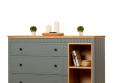 Комод Грета №3, 14, две полки, три ящика