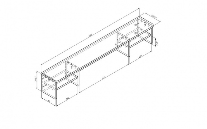 Надстройка для стола ДЕЛЬТА Лофт 17.21 Irish Надстройка для стола ДЕЛЬТА Лофт 17.21 Irish