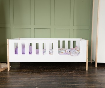 Кровать Эко-9 В МДФ (ножки из массива)