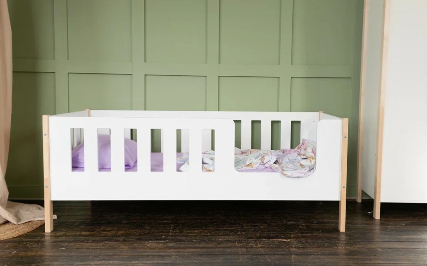 Кровать Эко-9 В МДФ (ножки из массива)