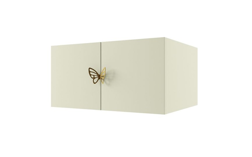 Антресоль 2-х дверная для платяного шкафа Мишель Орегано, глубина 60