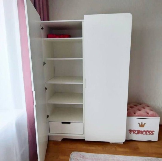 Шкаф 2-х дверный Облако 185 см.