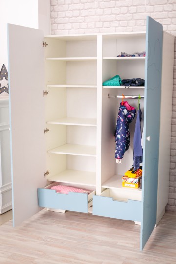 Шкаф 2-х дверный Облако 185 см.