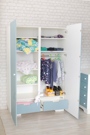 Шкаф 2-х дверный Облако 185 см.