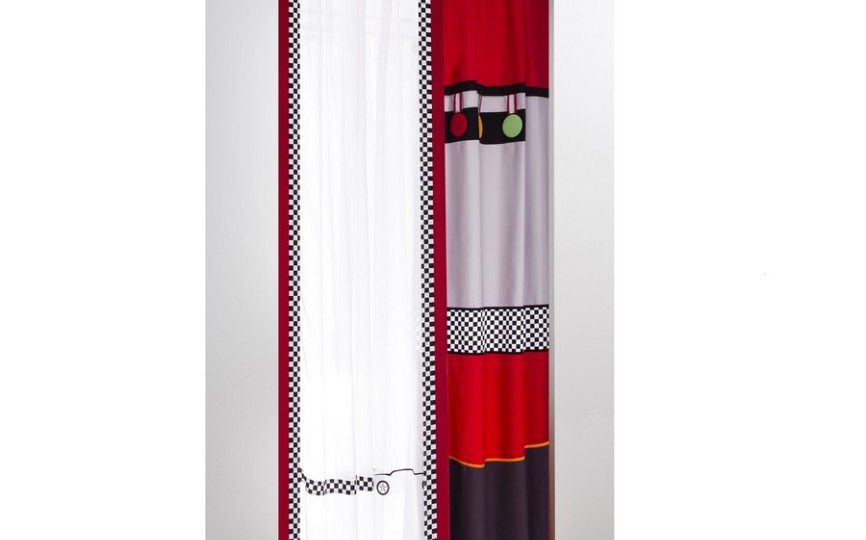  Занавеска "NITRO AKS-5295"  260х140см