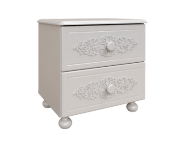 Тумба прикроватная Ассоль АС-04 Белый