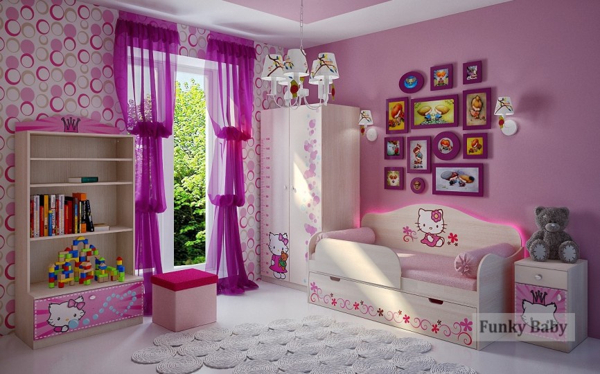 Детская кровать для девочки "Русалочка"