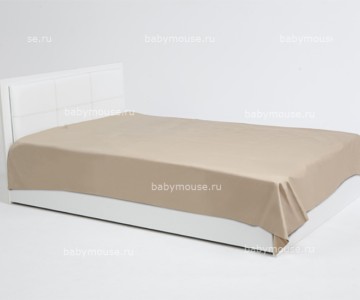 Кровать классика с кожанной вставкой "Extreme" Кровать классика с кожанной вставкой "Extreme"