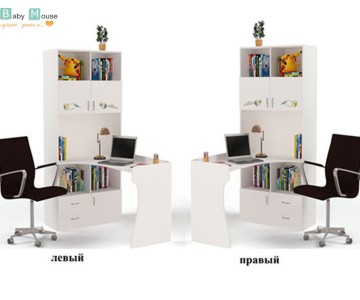 Стол-стеллаж "Bears" левый или правый Стол-стеллаж "Bears" левый или правый