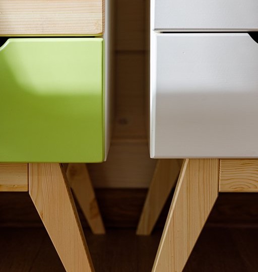 Комод - тумба для ТВ Тимберика Кидс №14 на ножках