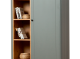 Шкаф Гретта №7, 8 высокий с открытыми полками, ящиком и дверью