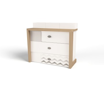 Комод MIX OCEAN (голубой или кремовый) Комод MIX OCEAN (голубой или кремовый)
