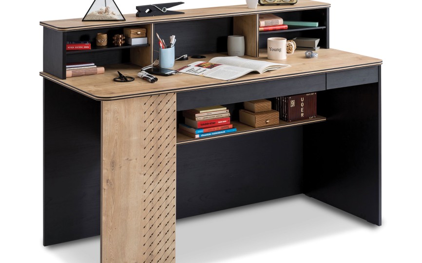 Письменный стол широкий "Black", BL-1103