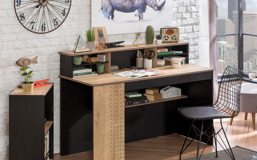 Письменный стол широкий "Black", BL-1103