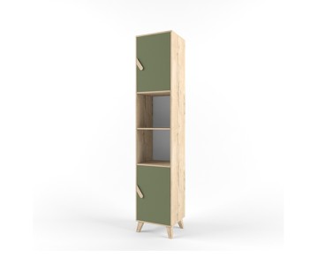 Стеллаж узкий "Два плюс Два" (корпус дуб ирландский)