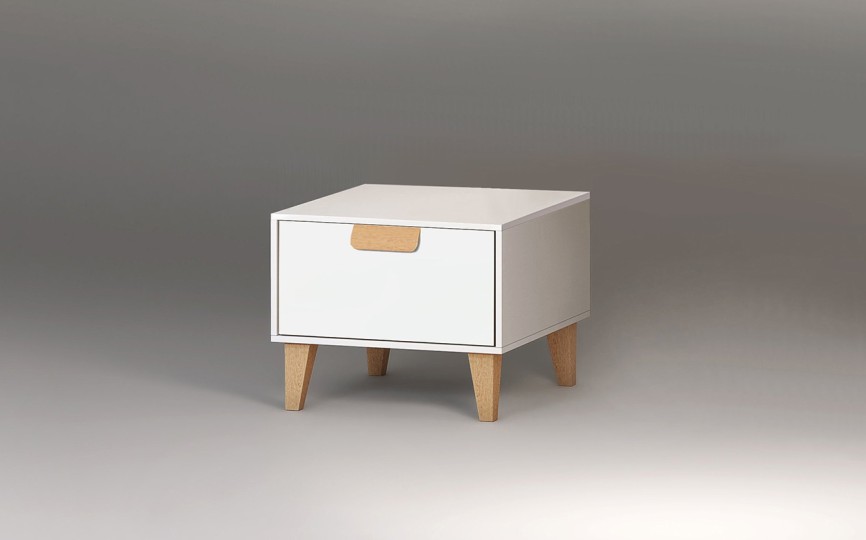 Тумба прикроватная "КВАДРО-Лайт"