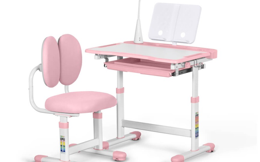 Комплект парта и стульчик EVO BD-20, с лампой