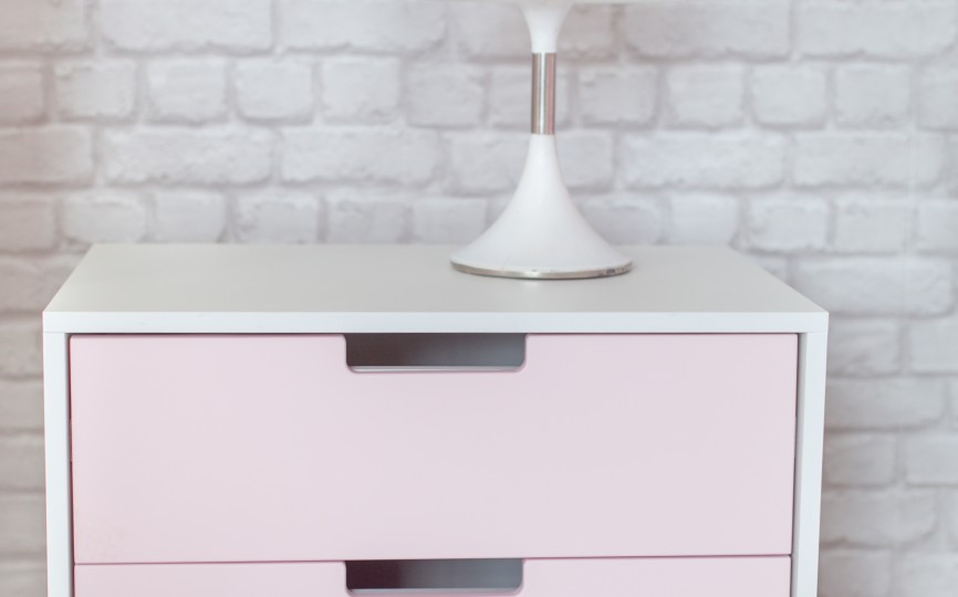 Тумба прикроватная Облако (интегрированные ручки) МДФ