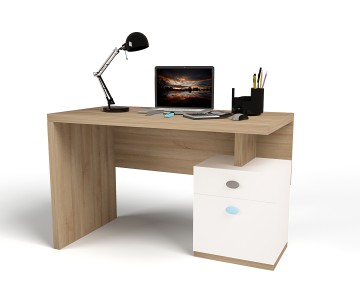 Стол письменный MIX OCEAN (голубой или кремовый) Стол письменный MIX OCEAN (голубой или кремовый)