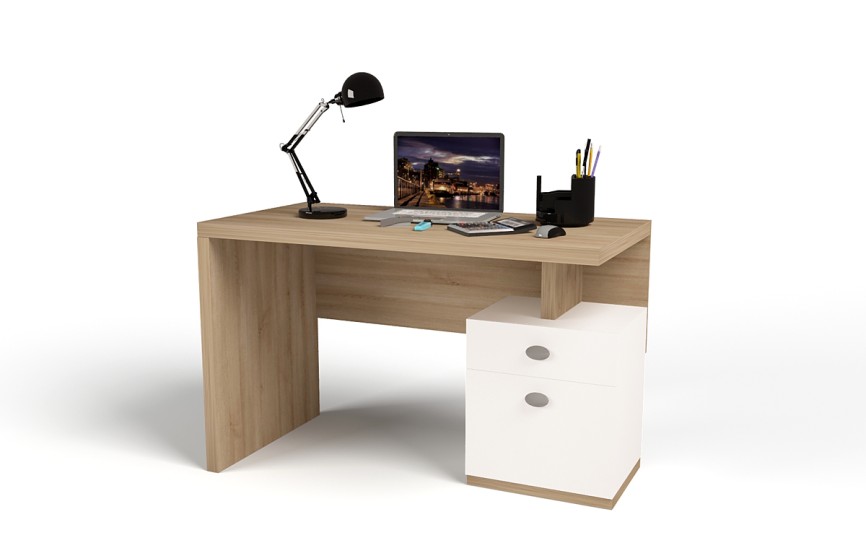 Стол письменный MIX OCEAN (голубой или кремовый)