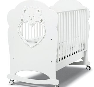 Кроватка-качалка Erbesi Cucciolo